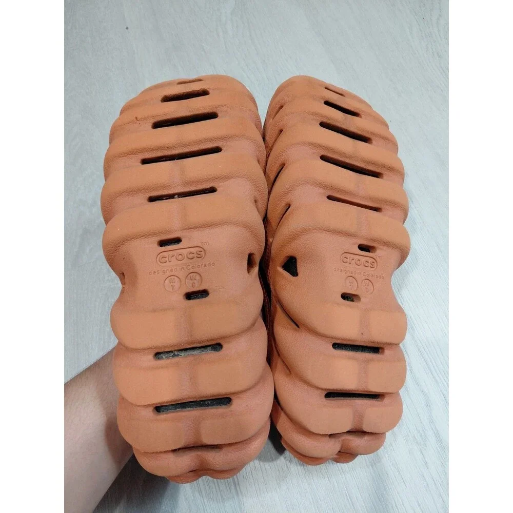 Crocs NBA Basketball Echo Slides Sienna Sandals - Men's Size 7 Women Size 9